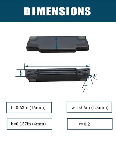 MGMN200-G مع MGEHR1010-2 قطع الحز + MGMN200 مع 5/8 حامل الأدوات كربيد الحز in Kuwait