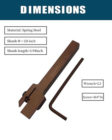 MGMN200-G مع MGEHR1010-2 قطع الحز + MGMN200 مع 5/8 حامل الأدوات كربيد الحز in Kuwait