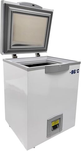 صندوق تخزين بدرجة حرارة منخفضة للغاية -86 درجة مئوية، ثلاجة مختبر سعة 28 لترًا، تحكم رقمي في درجة الحرارة، بطانة من الفولاذ المقاوم للصدأ 304 للمأكولات البحرية، العينات البيولوجية، المختبرات in Kuwait