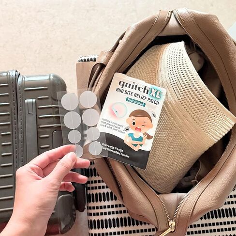 رقعة تخفيف حكة البعوض من Quitch XL للأطفال، رقعة لدغة الحشرات، أساسيات السفر الصيفية، بديل كريم مضاد للحكة للبعوض، أساسيات المخيم الصيفي لتخفيف الحكة، أساسيات التخييم in Kuwait