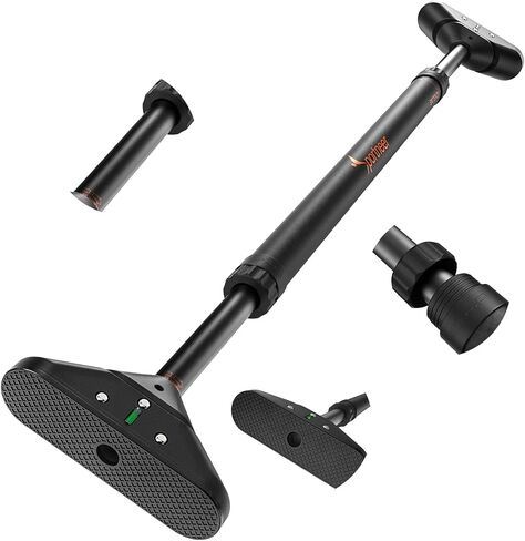 Sportneer Pull Up Bar: Strength Training Chin up Bar No Screws - Adjustable 29.5''-37''(75-94cm) Width Locking Mechanism Pull up Bar for Doorway - Max Load 440lbs for Home Gym Upper Body Workout, Non-slip in Saudi Arabia