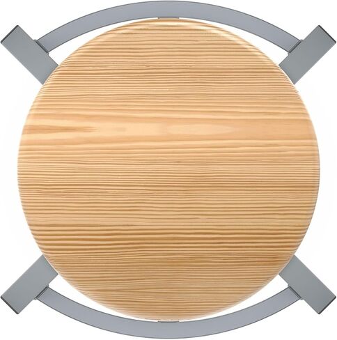 مقعد بيمبرلي رو مقاس 18 بوصة، مقعد من خشب الصنوبر الصلب، إطار فولاذي رمادي مقاس 14 مع قاعدة منحنية، انزلاقات قبة صناعية، لحامات كاملة، سعة متينة تبلغ 300 رطل، ارتفاع قابل للتعديل، مساحة صنع أو غرفة علمية in Kuwait