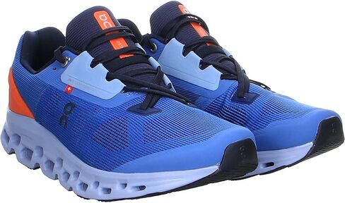 ON Mens Cloudstratus Synthetic Textile Trainers (Frost/Niagra, us_Footwear_Size_System, Adult, Men, Numeric, Medium, Numeric_9) in Kuwait
