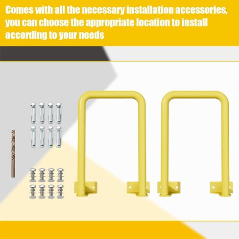Safety Extension Handle for Roof Access Hatch Door, Rugged, Ensures Secure Grip, Keeps People Safe, with Mounting Screws, 2 Pcs in Kuwait