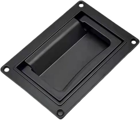 Handle Panel Handle Industrial Cabinet Door Drawer Hidden Handles for The Cabinet Cabinet Handle Folding Door Handles Kitchen(Chrome L-Zinc Alloy) in Kuwait