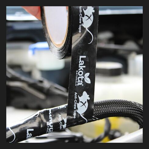 شريط لاكوتا الاحترافي للقوارض - شريط رادع مضاد للمضغ لحماية سرج أسلاك المحرك للسيارات والبحرية والصناعية. in Kuwait