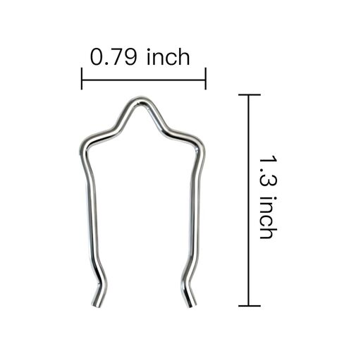 Shower Retainer Clip, Stainless Steel Retainer Clip Compatible with Moen 96914 Valve Core Replacement Parts for Moen One Handle Tub Shower Valves, Compatible with Faucet Value(10pcs) in Saudi Arabia