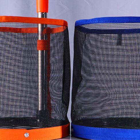 Table Tennis Picker Pick Collector Large Capacity Bucket Adjustable Ping Pong Ball Picker Collector in Kuwait