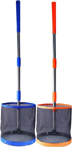Table Tennis Picker Pick Collector Large Capacity Bucket Adjustable Ping Pong Ball Picker Collector in Kuwait