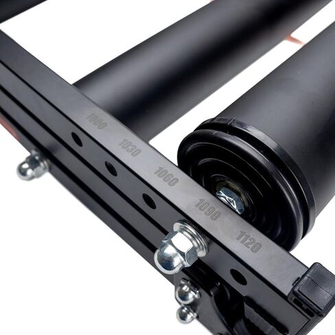 DIYTuning Bike Rollers Adjustable Bike Trainer Stand Foldable Indoor Home Cycling Rack Mountain Bicycle Roller with Resistance for MTB Road Bike Exercise Fitness in Saudi Arabia