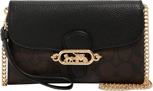 Coach Signature Colorblock Jade Chain Crossbody in Saudi Arabia