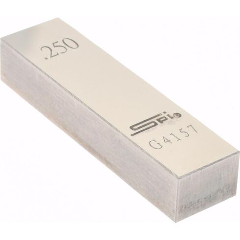 SPI Rectangle Steel Gage Block, 0.25 Inch, Grade 0, NIST Certified in Saudi Arabia
