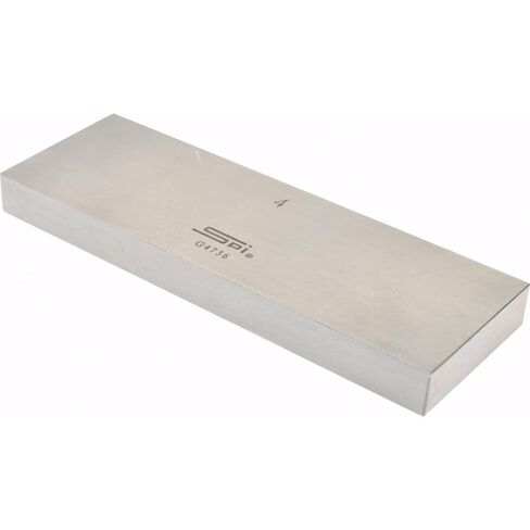 SPI Rectangle Steel Gage Block, 4 Inch, Grade AS-1, NIST Certified in Saudi Arabia