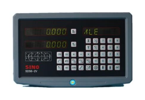 2-Axis Digital Readout DRO SINO SDS6-2V for Milling Machine and Lathe with High Accuracy Measurement in Saudi Arabia