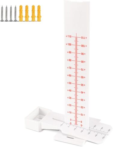 مقياس مراقبة شقوق الخرسانة - أداة قياس الإزاحة والحركة الأفقية 110 مم لمراقبة تشوه الجدار (قطعتان) in Kuwait