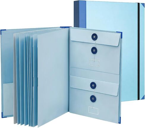 Important Document Organizer,Folio Document Organizer,Bound Expanding File for Important Papers/Passports/Birth Certificates(Pink) in Saudi Arabia