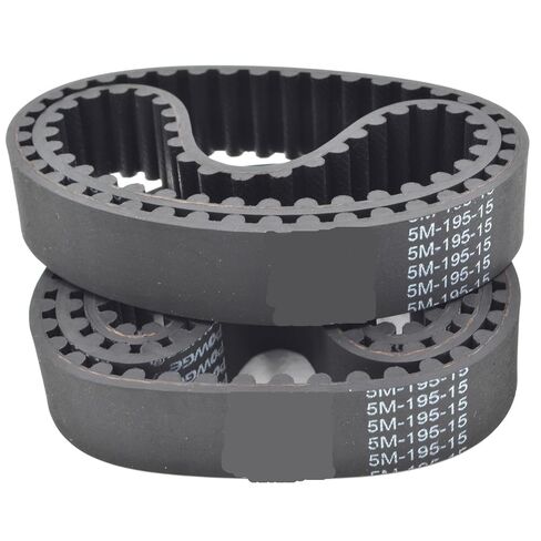HTD 5M Timing Belt Lp=120 150 170 175 Width 9-30mm HTD5M Rubber 2Pcs(175-5M-(35 Teeth),5PCS_9MM) in Saudi Arabia