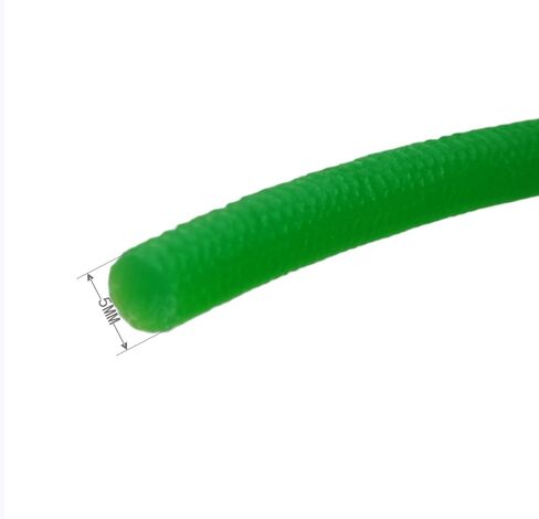 16.4 قدم 5 مللي متر OD PU ناقل الحركة حزام دائري عالي الأداء يوريتان سيور أخضر لمجفف آلة ربط الناقل in Kuwait