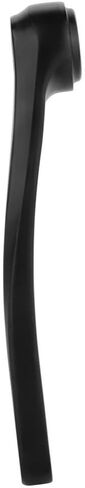 Crank Arm, Universal 170mm Aluminum Alloy Lightweight Left Single Chain Crank Arm Replacement Accessory(Hole-Black) in Saudi Arabia