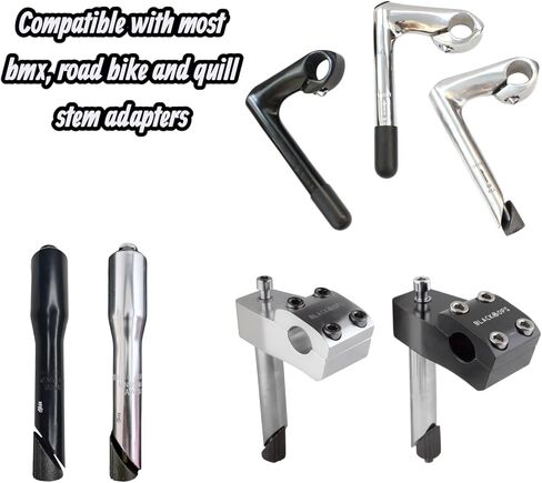 CYCLEZ Quill Stem Expander Bolt & Wedge Nut Set 22.2mm Designed for 1" Threaded Forks – 6-3/4" Hex Bolt - OEM Replacement for Road, Cruiser, Hybrid, BMX Bikes in Kuwait