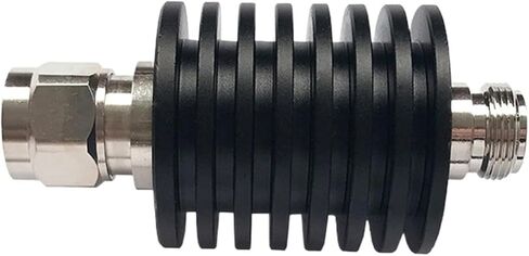 25W N Type Attenuator, DC-3Ghz/4Ghz, 1/2/3/5/6/10/15/20/30/40/50db, N Male to Female RF Coaxial Power Connector, 50ohm(2db,3GHz) in Saudi Arabia