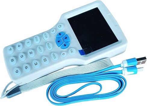 English Voice 10 Muti-Frequency RFID Copier Reader Writer Duplicator for ID/IC/Proximity Card, with 5PCS T5577/UID Changeable Key/Card in Kuwait