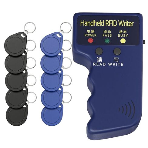 ناسخة معرف محمولة 125 كيلو هرتز قارئ رفيد الكاتب الناسخات ناسخات رفيد المحمولة المستخدمة ل T5577 أو EM4305 + 10 قطعة فارغة T5577 Keyfobs in Kuwait