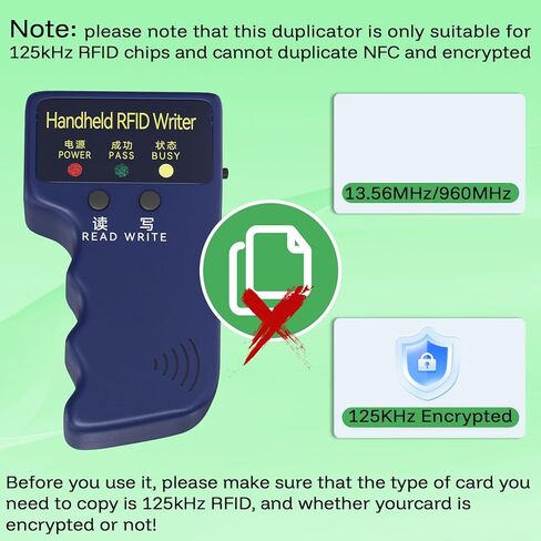 ناسخة معرف محمولة 125 كيلو هرتز قارئ رفيد الكاتب الناسخات ناسخات رفيد المحمولة المستخدمة ل T5577 أو EM4305 + 10 قطعة فارغة T5577 Keyfobs in Kuwait