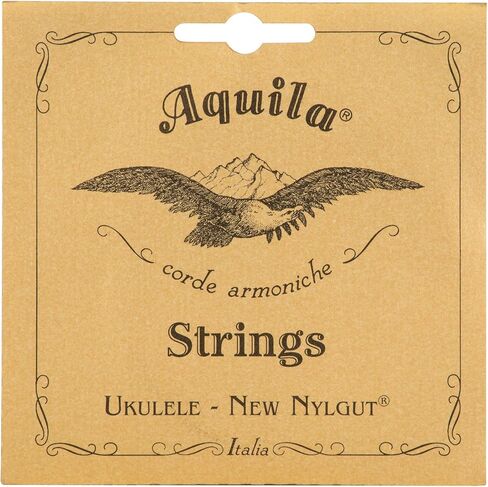 Aquila New Nylgut AQ-15 Tenor Ukulele Strings - Wound Low G - 1 Set of 4 in Saudi Arabia
