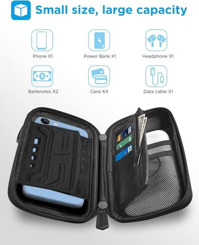 whale falll Bike Handlebar Bag Waterproof, Quick Release Phone Holder Mount with Touchscreen, Stable Shockproof Storage for Daily Commutes & Long Rides, Great Gift for Cyclists, Fits Phones up to 7" in Saudi Arabia