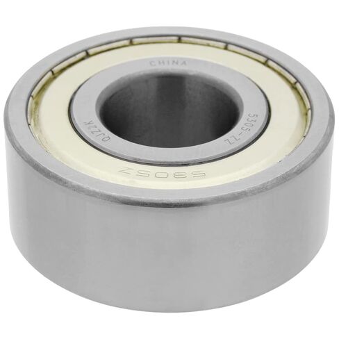 [10-Pack] 5305-ZZ - Double Row Angular Contact Ball Bearing 0.984 in x 2.441 in x 1 in (ID x OD x W) | 25 mm x 62 mm x 25.4 mm (ID x OD x W) with Double Metal Shield in Saudi Arabia