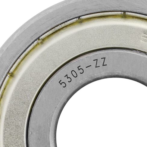 [10-Pack] 5305-ZZ - Double Row Angular Contact Ball Bearing 0.984 in x 2.441 in x 1 in (ID x OD x W) | 25 mm x 62 mm x 25.4 mm (ID x OD x W) with Double Metal Shield in Saudi Arabia