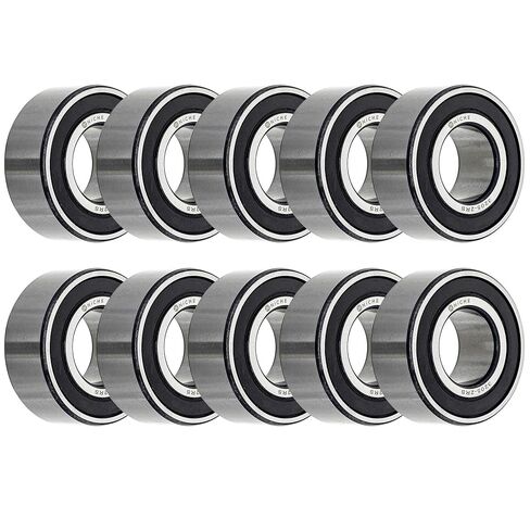 NICHE Wheel Bearing 3205-2RS 25x52x20.5mm Double Row Angular Contact 10 Pack in Saudi Arabia