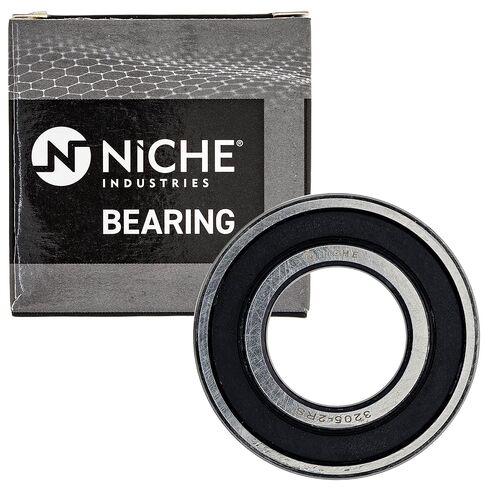 NICHE Wheel Bearing 3205-2RS 25x52x20.5mm Double Row Angular Contact 10 Pack in Saudi Arabia