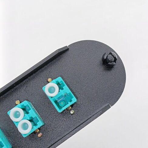 Fiber Optic Hardware Adapter Panel with LC Duplex MM OM3 Adapters Compatible for Corning Corning Light Guide CCH-01U CCH-CP12-A9 (OM3 6*LC Duplex-2PACK) in Kuwait