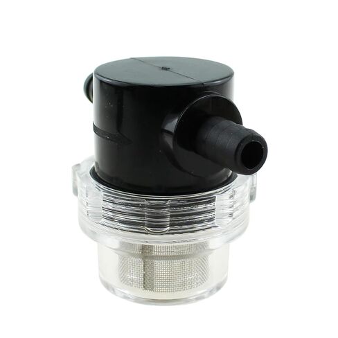 RLECS Black Water Pump Filter 3/8 Inch Hose Barb Inline Strainer Suitable for Sprayers High Pressure Cleaner Ship in Kuwait