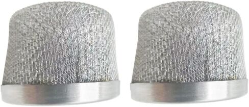 (2pcs) 181073 181-073 Inlet Strainer Screen Filters with 1/2" NPT Thread Stainless Steel for Airless Paint Sprayer 455 495 St Ultra 500 Ultra Max 695 Suction Hose Double Screen in Kuwait