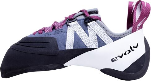 EVOLV Shaman Lace LV Climbing Shoes - Beet Red/Slate 7 in Kuwait