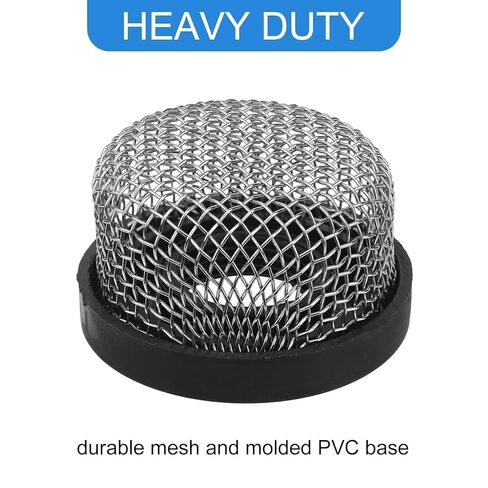 Stainless Steel Mesh Strainer - 3/4 Inch-14 Thread, Aerator Screen Filter Compatible with Drain Lines, Garden Hose Sprayers & Industrial Plumbing Inline Applications (2) in Saudi Arabia