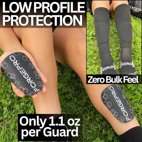 Agility Mini Shin Guards – Ultra-Light Soccer Shin Pads for Speed Players | Low-Profile Protection for Youth, Teens & Adults | CPSIA Certified in Saudi Arabia