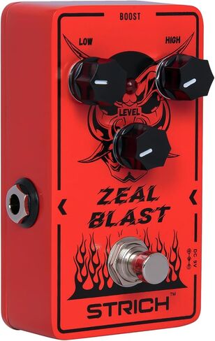 STRICH Chorus Guitar Pedal, Tutti Love Analog Chorus Effect Classic Warm, True Bypass for Electric Guitar, White and Blue, MELODY HALO, White and Blue in Saudi Arabia