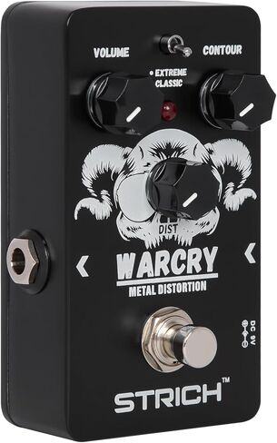 STRICH Chorus Guitar Pedal, Tutti Love Analog Chorus Effect Classic Warm, True Bypass for Electric Guitar, White and Blue, MELODY HALO, White and Blue in Saudi Arabia