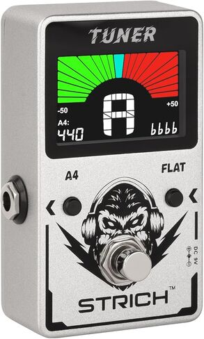 STRICH Chorus Guitar Pedal, Tutti Love Analog Chorus Effect Classic Warm, True Bypass for Electric Guitar, White and Blue, MELODY HALO, White and Blue in Saudi Arabia