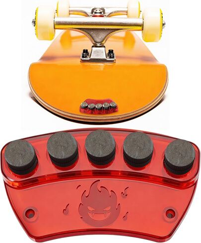 Skateboard Spark Plate - Cool Skateboard Accessories with Cool Spark Effect, Quick-Installation Fit All Skateboard Decks, Deck Tail Protector, Ideal Gift for Skateboard Lovers & Beginners (For 14+) in Saudi Arabia