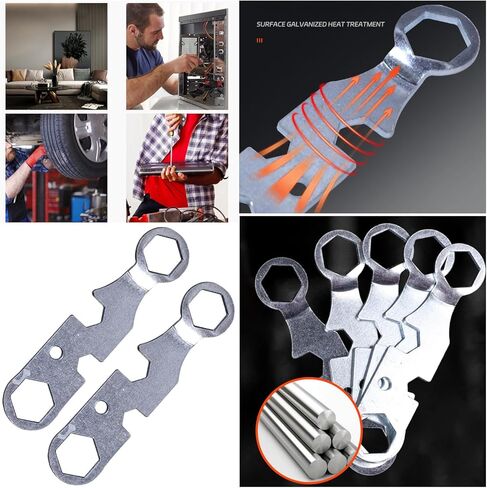 6 Pack Skate Tools All-in-One Universal Skateboard Tool Portable Mini Multi Function Skateboard Trucks Allen Wrench Spanner for Kingpin Nuts Skateboard Truck Nut Longboard Skateboards Bearings in Saudi Arabia