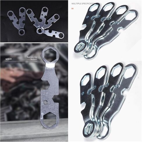 6 Pack Skate Tools All-in-One Universal Skateboard Tool Portable Mini Multi Function Skateboard Trucks Allen Wrench Spanner for Kingpin Nuts Skateboard Truck Nut Longboard Skateboards Bearings in Saudi Arabia