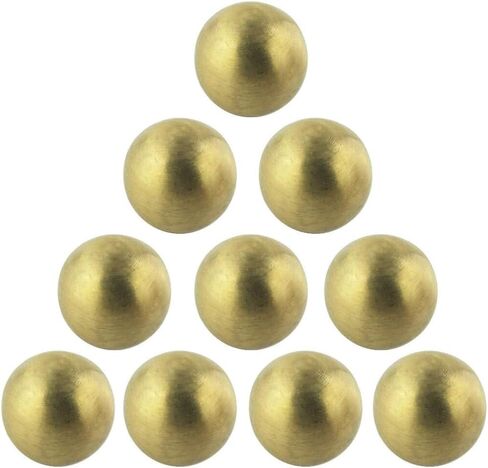 42015-10 Brass Physics Balls, 25mm (1 in.), Solid, Pack of 10 in Saudi Arabia