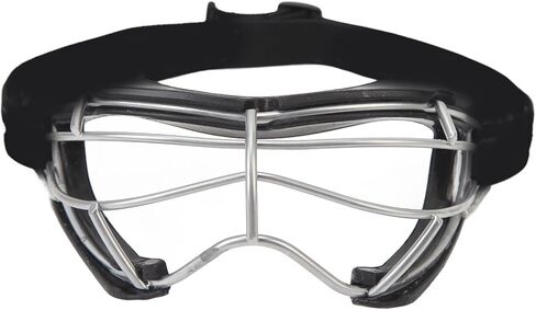 Lacrosse Goggles Silicone Ferroalloy Ergonomic Design Anti Slip Texture Hockey Goggle for Training in Saudi Arabia