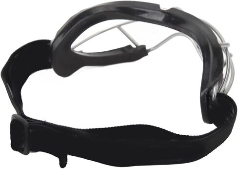 Lacrosse Goggles Silicone Ferroalloy Ergonomic Design Anti Slip Texture Hockey Goggle for Training in Saudi Arabia