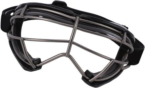 Lacrosse Goggles, Protective Safety Glasses for Women with Anti Fog Non Slip Design, Wider Field of, High Strength Alloy Frame, Suitable for Lacrosse and Other Sports in Saudi Arabia